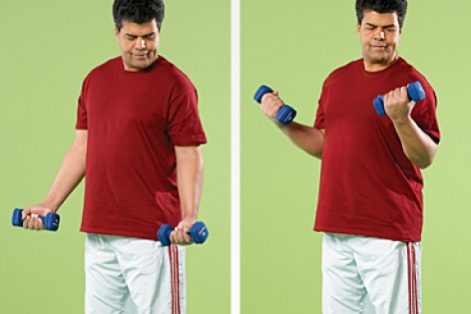 تمرین جلو بازو تمرین های قدرتی سالمندی