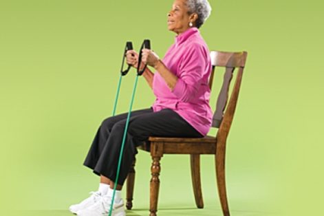 تمرین بازو با طناب تمرین های قدرتی سالمندی