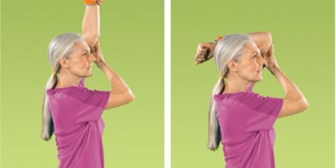 تمرین کشش آرنج تمرین های قدرتی سالمندی
