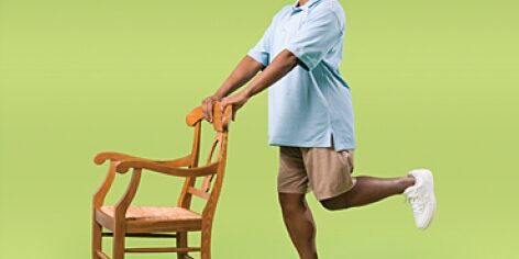 تمرین زانو زدن تمرین های قدرتی سالمندی