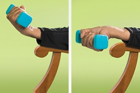 تمرین مچ دست تمرین های قدرتی سالمندی