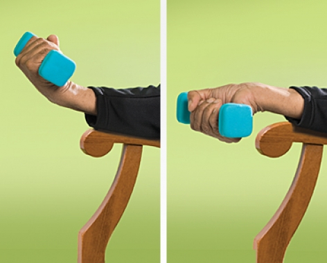 تمرین مچ دست تمرین های قدرتی سالمندی