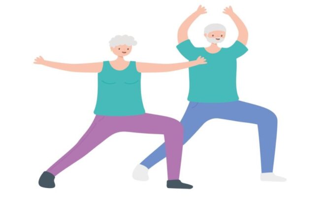تمرین های انعطاف پذیری در سالمندی