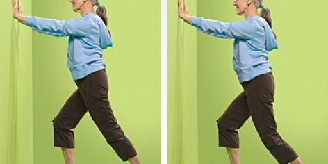 کشش عضلات کالف تمرین های انعطاف پذیری