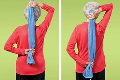 تمرین سرشانه و بالای بازو تمرین های انعطاف پذیری