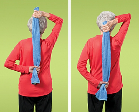 تمرین سرشانه و بالای بازو تمرین های انعطاف پذیری