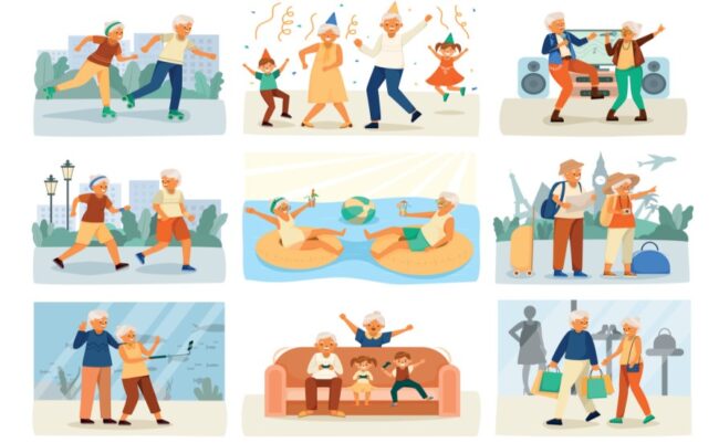 پرورش خوشبختی در سالمندی