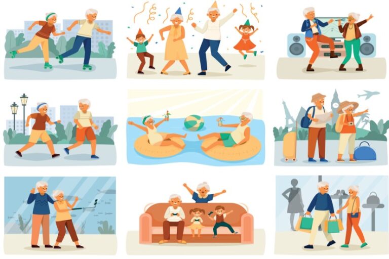 پرورش خوشبختی در سالمندی