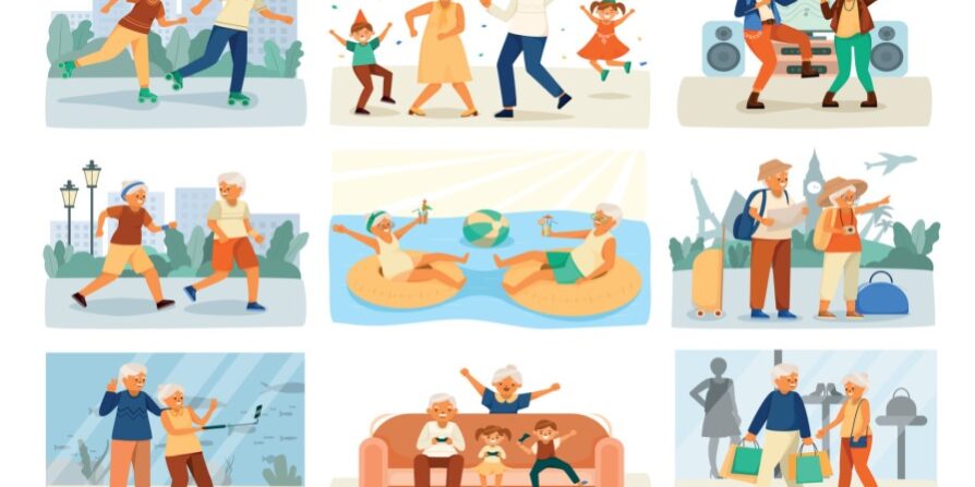 پرورش خوشبختی در سالمندی