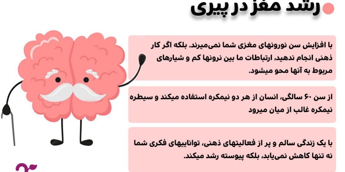  رشد مغز در پیری 