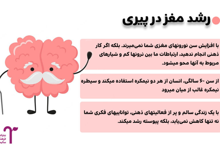  رشد مغز در پیری 