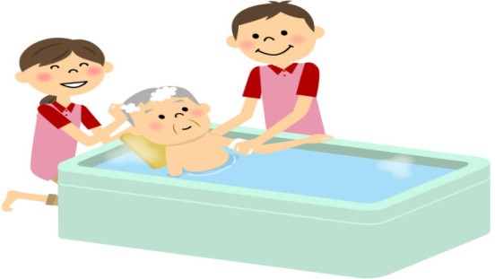 حمام کردن سالمندان