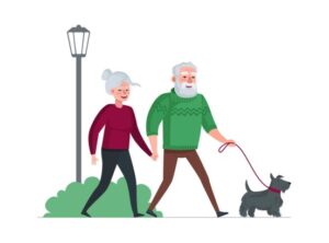 مزایای پیاده روی در سالمندی