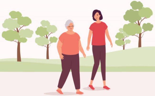 مزایای پیاده روی در سالمندی