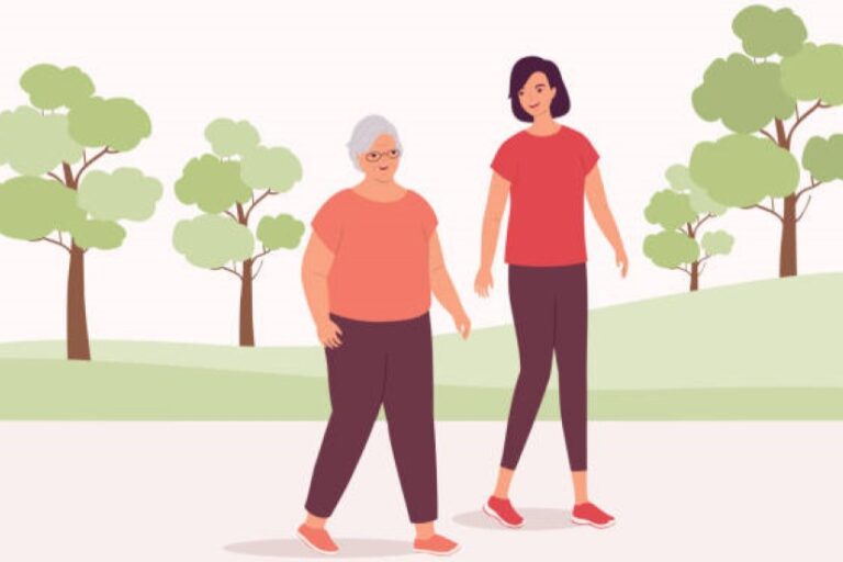 مزایای پیاده روی در سالمندی