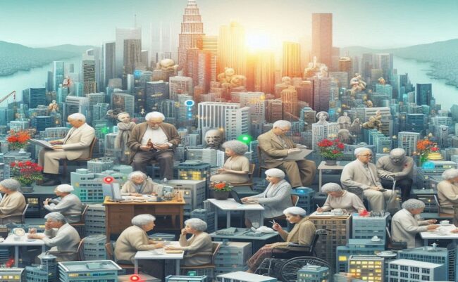 سپیده دم سالمندی جمعیت